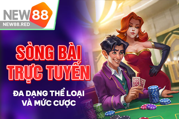 Sòng bài trực tuyến hấp dẫn với live casino, game bài đỉnh cao